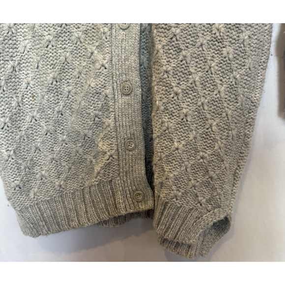 Anthropologie Sparrow Womens Cowl Neck Cable Knit Wool Sweater Dress Size XS - Picture 9 of 15